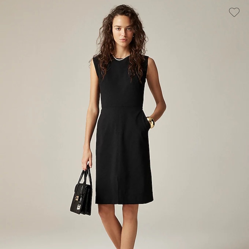 J.Crew New Resume Dress in Italian Wool Blend